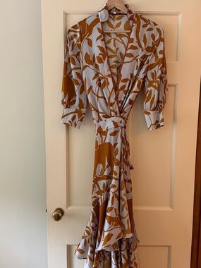 Johanna Ortiz The Journal of a Traveler Wrap Dress